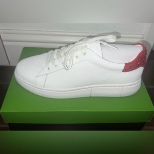 Brand New Kate Spade Rhinestone Lift Sneakers